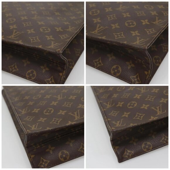 LOUIS VUITTON Monogram Sac Plat Hand Bag M51140 LV Auth 142230 - Picture 14 of 16